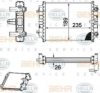 BEHR HELLA SERVICE 8MK 376 745-661 Radiator, engine cooling